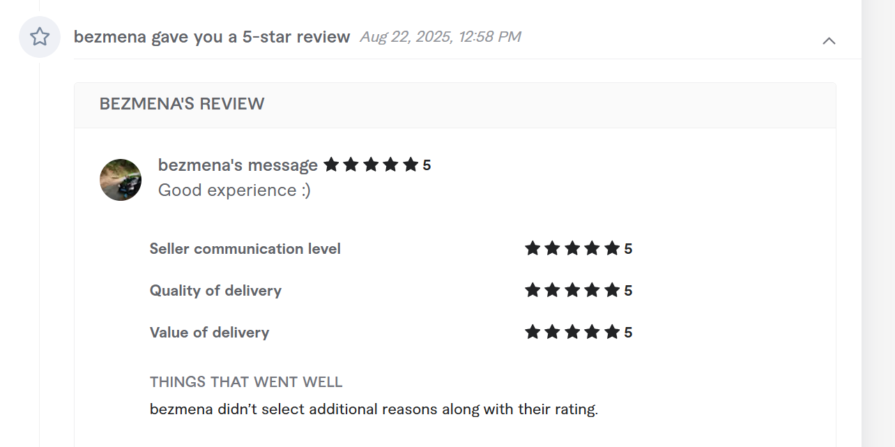 Client Review 1