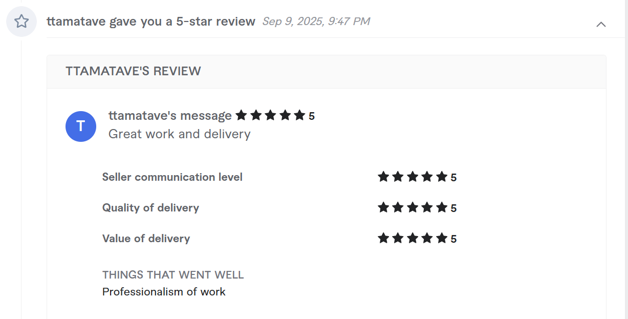 Client Review 8